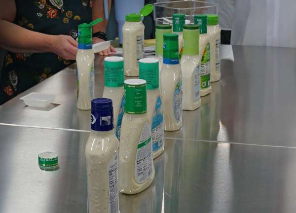 Sensory testing of foods