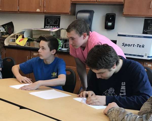 Drone demos at Talawanda High School