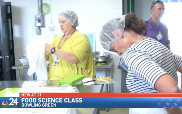 Food science workshop makes the news!