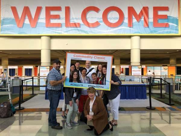 GNG teacher leader Todd Tayloe visits Commodity Classic 2019