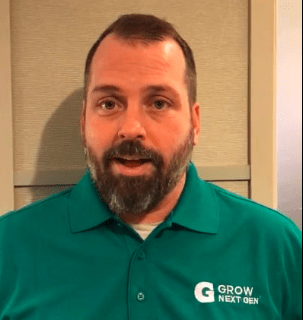 Teacher leader Jason Hardin talks about GrowNextGen and Commodity Classic